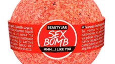 Bila de Baie Efervescenta cu Aroma de Capsuni - Beauty Jar Sex Bomb, 150 g