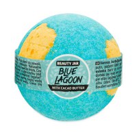 Bila de Baie Efervescenta cu Unt de Cacao Blue Lagoon Beauty Jar, 150 g - 1