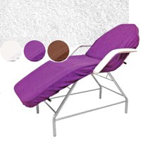 Cearceaf mov din bumbac - Beautyfor Couch Cover, purple, 100 x 215cm - 1