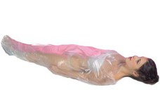 Cearsaf de Plastic Parargil pentru Impachetari Corporale, 170 x 200 cm - Yamuna,  25 buc