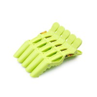 Cleme pentru păr, 5 bucăți, verde - 1