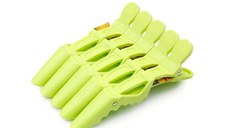 Cleme pentru păr, 5 bucăți, verde