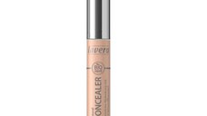 Corector Bio cu Coenzima Q10 pentru Cearcane si Roseata Honey 03 Lavera, 5.5 ml