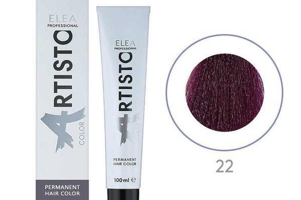 Corector de culoare Elea Professional Artisto Color, 22 Violet, 100 ml