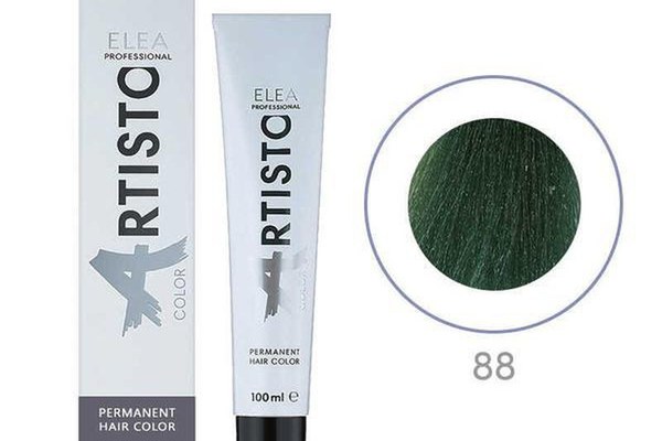 Corector de culoare Elea Professional Artisto Color, 88 Verde, 100 ml