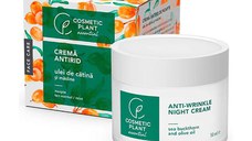 Crema Antirid de Noapte cu Ulei de Catina si Masline Cosmetic Plant, 50ml
