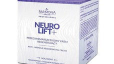 Crema Antirid Regeneranta de Noapte - Farmona Neuro Lift+ Night Anti-Wrinkle Regenerating Cream, 50 ml