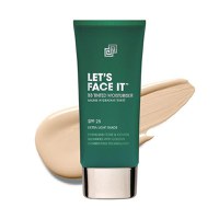 Crema BB Hidratanta pentru Barbati, SPF 25 - SHAKEUP Cosmetics Lets&rsquo;s Face It, nuanta Extra Light, 50 ml - 1
