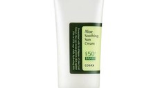 Crema Calmanta cu Aloe Vera SPF50+ PA+++ - Cosrx Aloe Soothing Sun Cream SPF50+, 50 ml