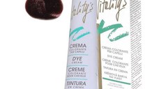 Crema Coloranta Permanenta - Vitality's Linea Capillare Dye Cream, nuanta 5/45 Deep Red Chestnut, 100ml