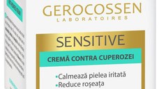 Crema Contra Cuperozei - Gerocossen Sensitive SPF 10, 50 ml