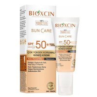 Crema  cu protectie solara nuantatoare pentru fata  Bioxcin SPF 50+, 50ml - 1