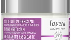 Crema de Noapte Antirid cu Acid Hialuronic si Bakuchiol - Firming Night Cream Lavera, 50 ml