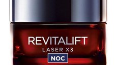 Crema de Noapte Antirid L'Oreal Paris - Dermo Expertise Revitalift Laser X3 Night Cream, 50 ml