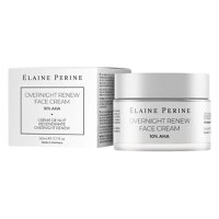 Crema de Noapte pentru Fata cu 10% AHA - Elaine Perine Overnight Renew Face Cream, 50 ml - 1