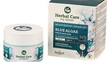 Crema Hidratanta cu Alge Albastre si Apa Termala - Farmona Herbal Care Blue Algae with Thermal Water Moisturizing Cream Gel, 50 ml