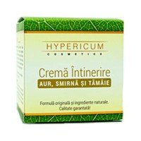 Crema Intinerire cu Aur, Smirna si Tamaie - Hypericum, 40 ml - 1