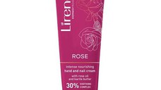 Crema Nutritiva pentru Maini si Unghii cu Trandafir - Lirene Dermo Program, 75 ml
