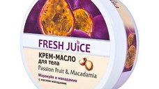 Crema-Unt de Corp Fructul Pasiunii si Macadamia Fresh Juice, 225ml