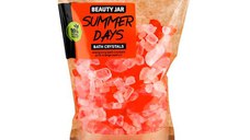 Cristale de Baie Energizante cu Ulei din Coaja de Portocala si Sare de Mare Summer Days Beauty Jar, 600 g