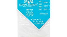 Cristale unghii Swarovski Global Fashion Diamond - White/Blue