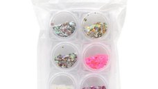 Decoratiuni pentru unghii, Global Fashion set #13, 6 bucati