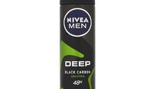 Deodorant Antiperspirant pentru Barbati - Nivea Men Deep Black Carbon Amazona, 150ml