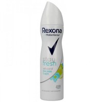 Deodorant Antiperspirant Spray pentru Femei cu Mac Albastru si Mar - Rexona MotionSense Stay Fresh with Scent of Blue Poppy &amp; Apple 48h, 150 ml - 1