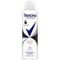 Deodorant Antiperspirant Spray pentru Femei Invizibil Pure - Rexona MotionSense Invisible Pure 48h, 150 ml - 1