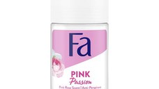 Deodorant Roll-on Antiperspirant Pink Passion Pink Rose 48h Fa, 50 ml