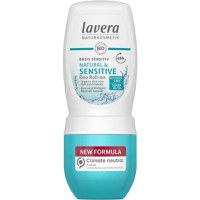 Deodorant Roll-On BIO Natural &amp; Sensitive 48h Basis Sensitiv Lavera, 50 ml - 1