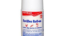 Deodorant Roll-On cu Aloe, Alge Marine si Echinacea Favideo Favisan, 50ml