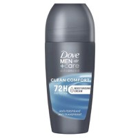 Deodorant Roll-On pentru Barbati - Dove Men +Care Advanced 72h Protection Clean Comfort, 50 ml - 1