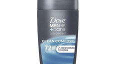 Deodorant Roll-On pentru Barbati - Dove Men +Care Advanced 72h Protection Clean Comfort, 50 ml