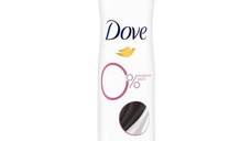 Deodorant Spray 0% Saruri de Aluminiu - Dove 0% Aluminium Salts Invisible Care Zinc Complex, 150 ml