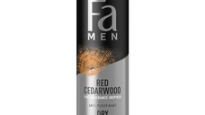 Deodorant Spray Antiperspirant Dry pentru Barbati Red Cedarwood 72h Fa Men, 150 ml