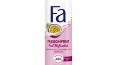 Deodorant Spray cu Parfum de Fructul Pasiunii si Apa de Cocos - Fa Passionfruit Feel Refreshed, 150 ml