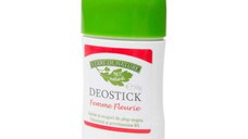 Deodorant Stick cu Salvie si Plop Negru Verre de Nature Femme Fleurie Manicos, 50g