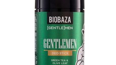 Deodorant Stick Natural pentru Barbati, cu Extract de Ceai Verde - Biobaza Gentlemen Deo Stick Gentlemen, 50 ml