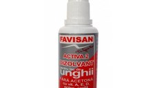 Dizolvant fara Acetona pentru Lac de Unghii Faviclear FVS2 Favisan, 30ml