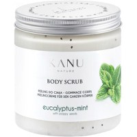 Exfoliant Corporal cu Menta, Eucalipt si Seminte de Mac - KANU Nature Body Scrub Eucalyptus-Mint with Poppy Seeds, 350  g - 1