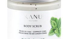 Exfoliant Corporal cu Menta, Eucalipt si Seminte de Mac - KANU Nature Body Scrub Eucalyptus-Mint with Poppy Seeds, 350  g