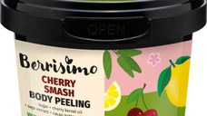 Exfoliant Corporal cu Unt de Cacao, Ulei de Sambure de Cirese si Extract de Salvie Barrisimo Cherry Smash Beauty Jar, 280 g