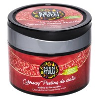 Exfoliant de Corp cu Visine si Coacaze Rosii - Farmona Tutti Frutti Cherry &amp; Currant Sugar Body Scrub, 300g - 1