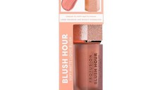 Fard de Obraz Lichid Mat Delicat - Profusion Cosmetics Blush Hour Soft Matte Liquid Blush, nuanta Bellini, 6 ml