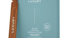 Fiole Anticaderea Parului pentru Femei - Relive Fortifier Woman Lotion Luxury Hair Pro, Green Light, 12 x 7 ml