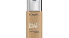 Fond de Ten Infuzat cu Acid Hialuronic - L'Oreal Paris Accord Parfait Maquillaje Fundente Unificante, nuanta 6N-Miel, 30 ml