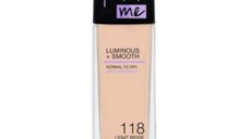 Fond de ten Maybelline - Fit Me Luminous & Smooth Light Beige 118, 30ml