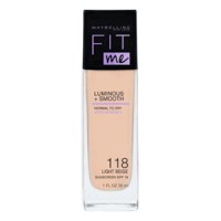Fond de ten Maybelline - Fit Me Luminous &amp; Smooth Light Beige 118, 30ml - 1
