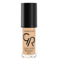 Fond de Ten Total Cover 2 in 1 SPF 15 Golden Rose 30 ml, nuanta 11 Nude - 1